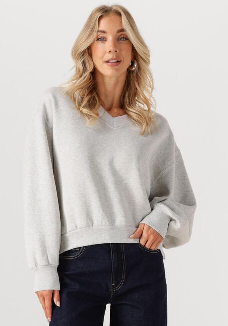 CATWALK JUNKIE Chandail SWEATER WITH VNECK en gris - large