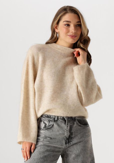 Zand SECOND FEMALE Trui ANNELEEN KNIT O-NECK - large