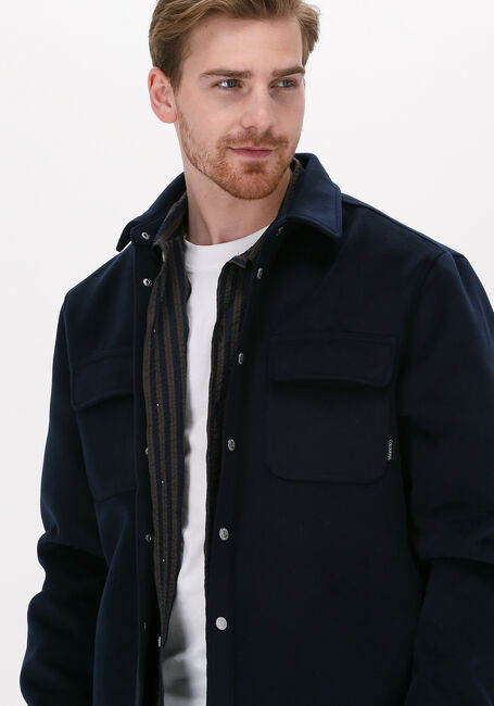 Blauwe COLOURFUL REBEL Jack JACK BONDED OVERSHIRT - large