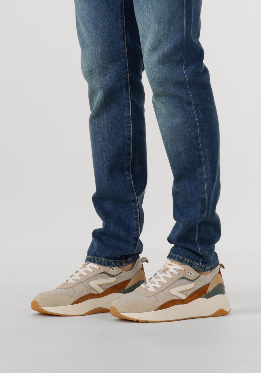 HUB Baskets basses GLIDE en marron - large