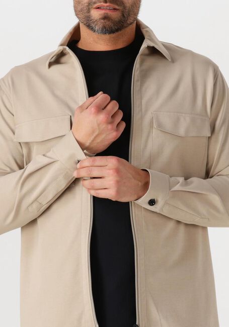 GENTI OAKS SHIRT JACKET ZIP S2095-1997 Surchemises en beige - large