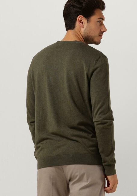 Groene SELECTED HOMME Trui SLHBERG CREW NECK NOOS - large