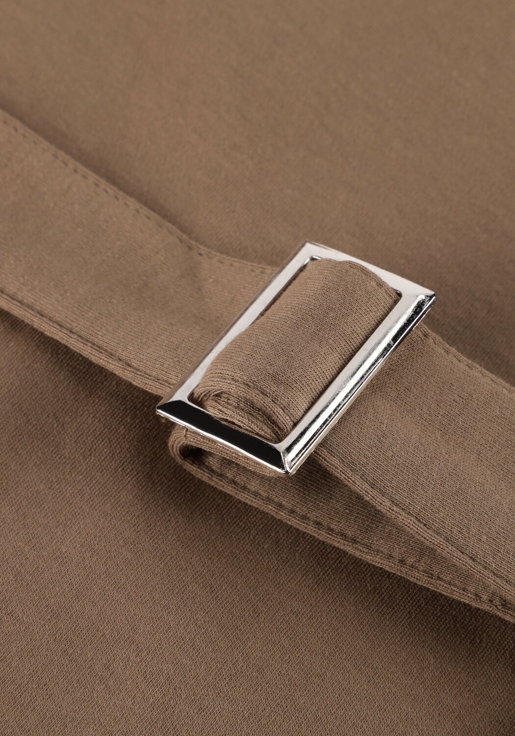 MY ESSENTIAL WARDROBE MWAPIR BELT TEE Hauts & T-shirts en marron - large