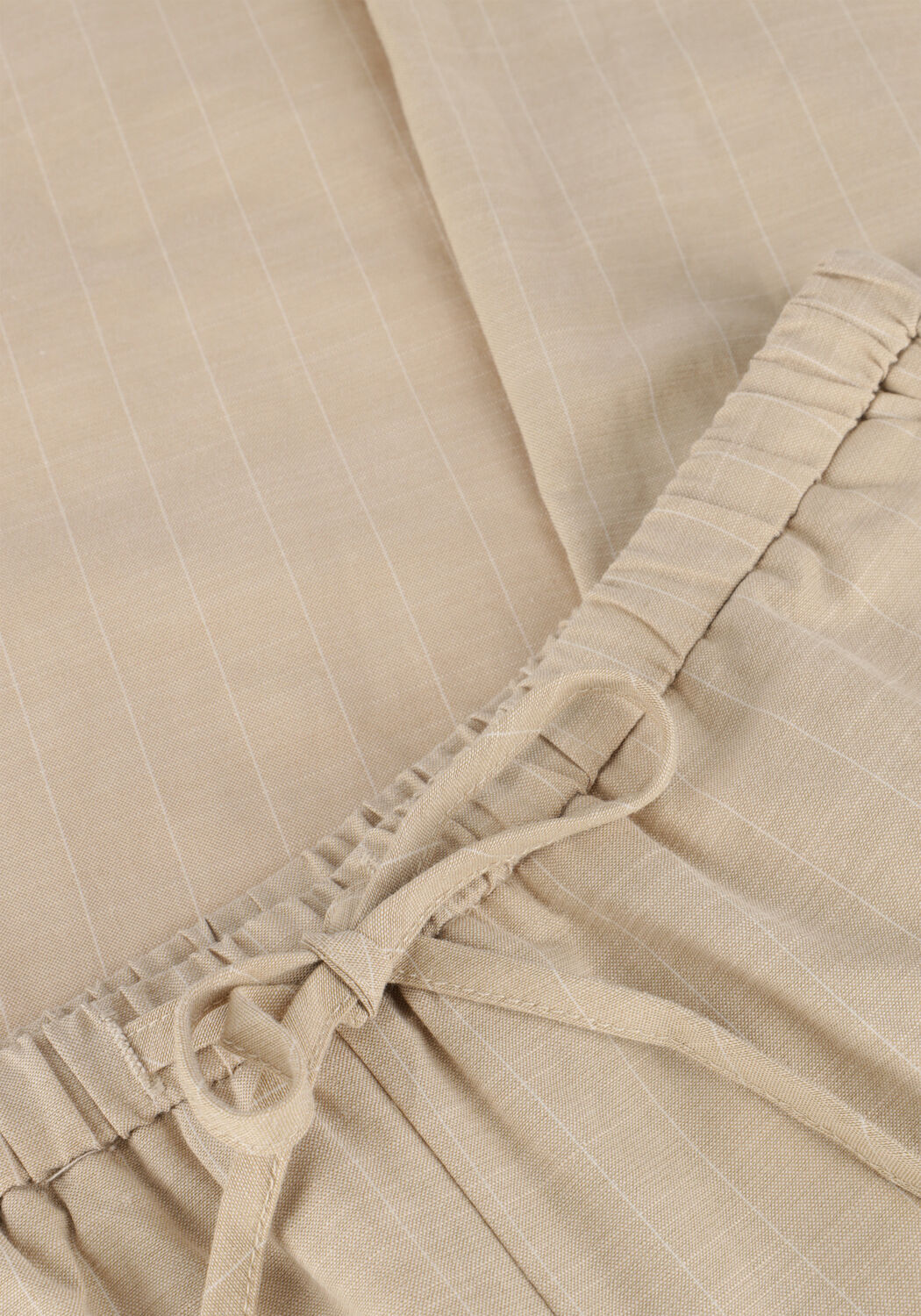 Beige NEO NOIR Wijde broek HEIFA STRIPE PANTS - large