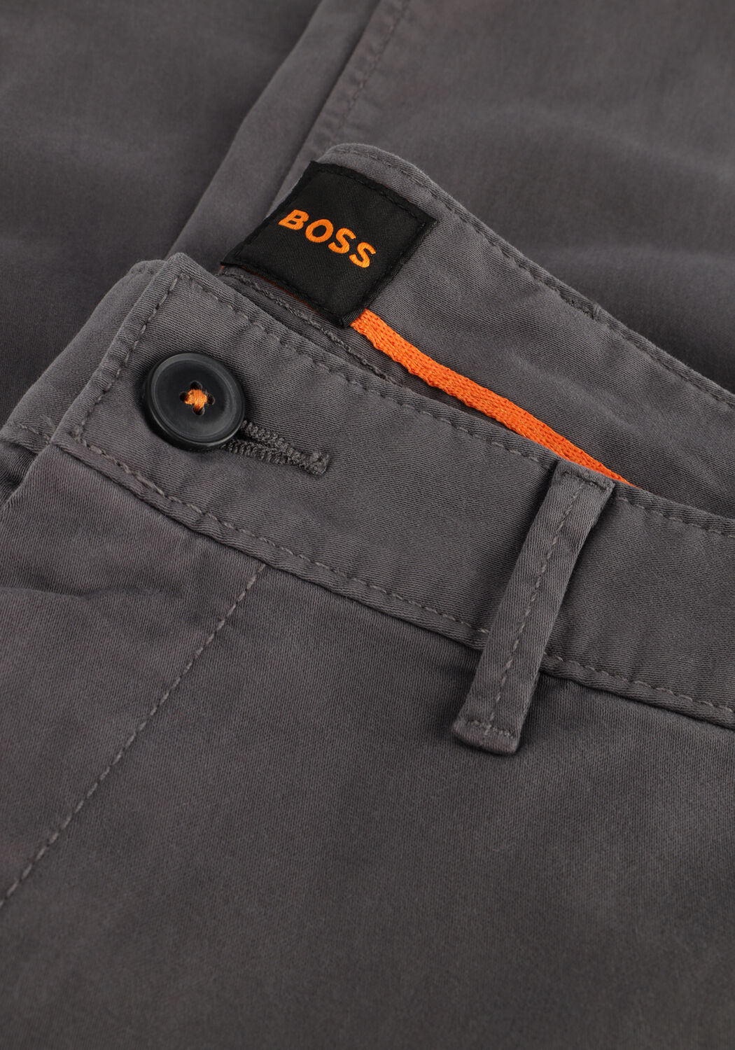 Grijze BOSS ORANGE Chino CHINO_SLIM - large