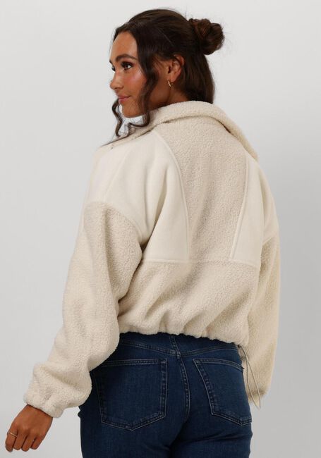Creme ANOTHER LABEL Teddy jas JENNIFER JACKET - large
