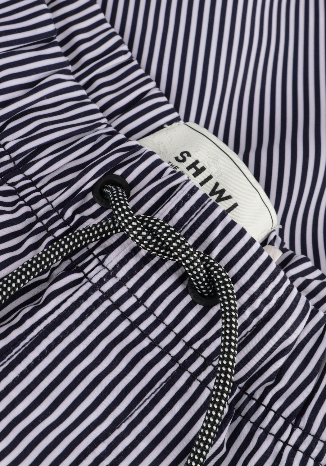 SHIWI Shorts de bain MEN SWIMSHORT SKINNY STRIPE Bleu fonc&eacute; - large