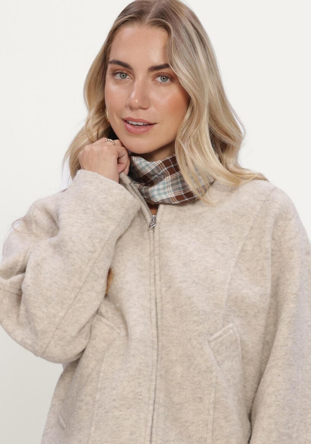 SELECTED WOMEN Jack SLWJACQUELINE WOOL BLEND &Eacute;cru - large