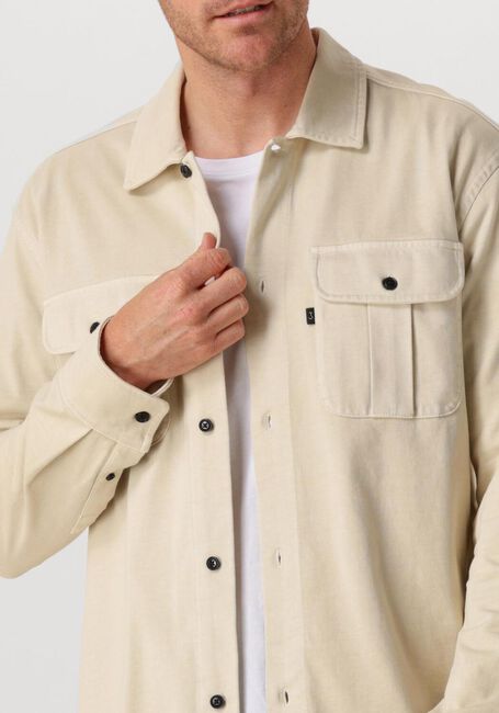 BUTCHER OF BLUE Surchemise PHIL JERSEY OVERSHIRT en beige - large