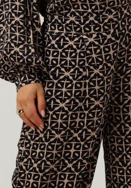 Zwarte BY-BAR Wijde broek MARA FLASH PANT - large