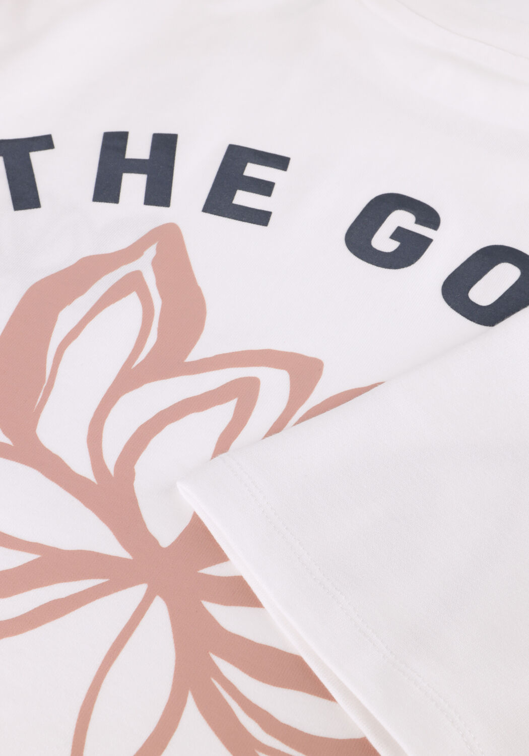 Witte THE GOODPEOPLE T-shirt TEX - large