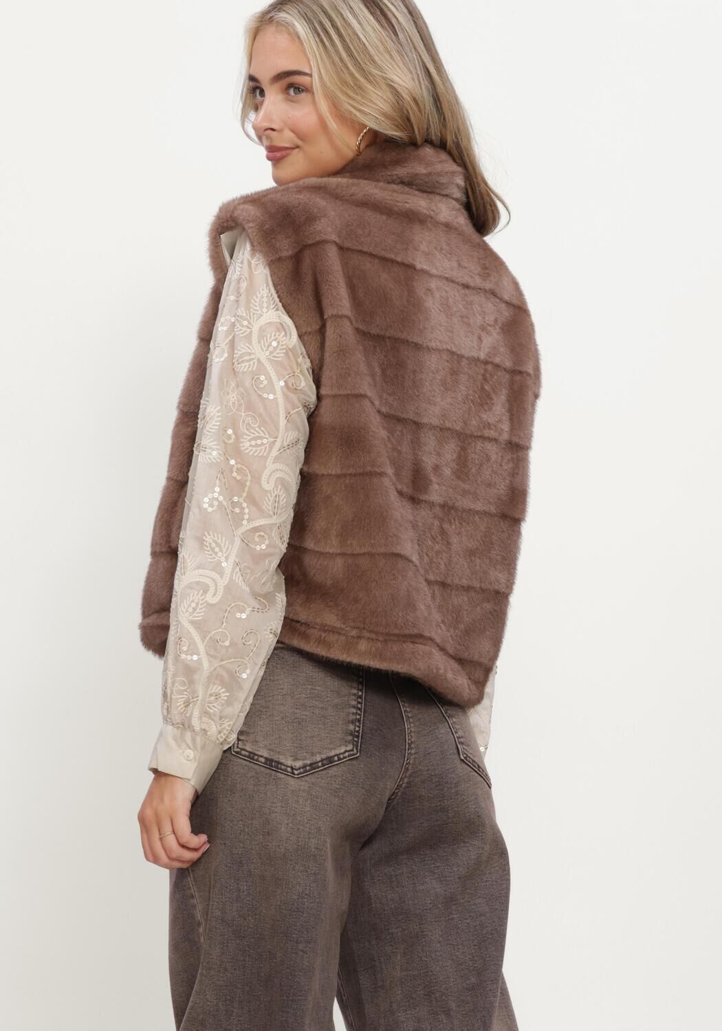 Bruine NUKUS Blazer HANI GILET - large