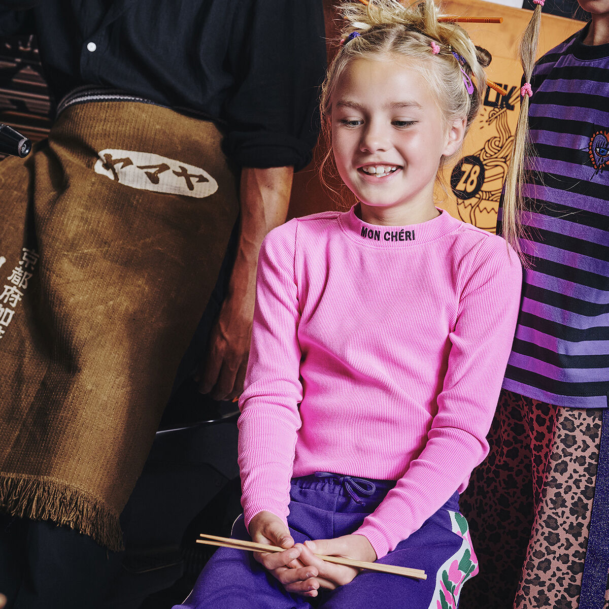 Z8 Haut ISALIE en rose - large