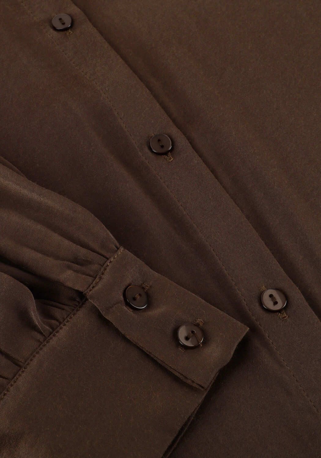 Bruine MSCH COPENHAGEN  MSCHSANDELINE MALUCA SHIRT - large