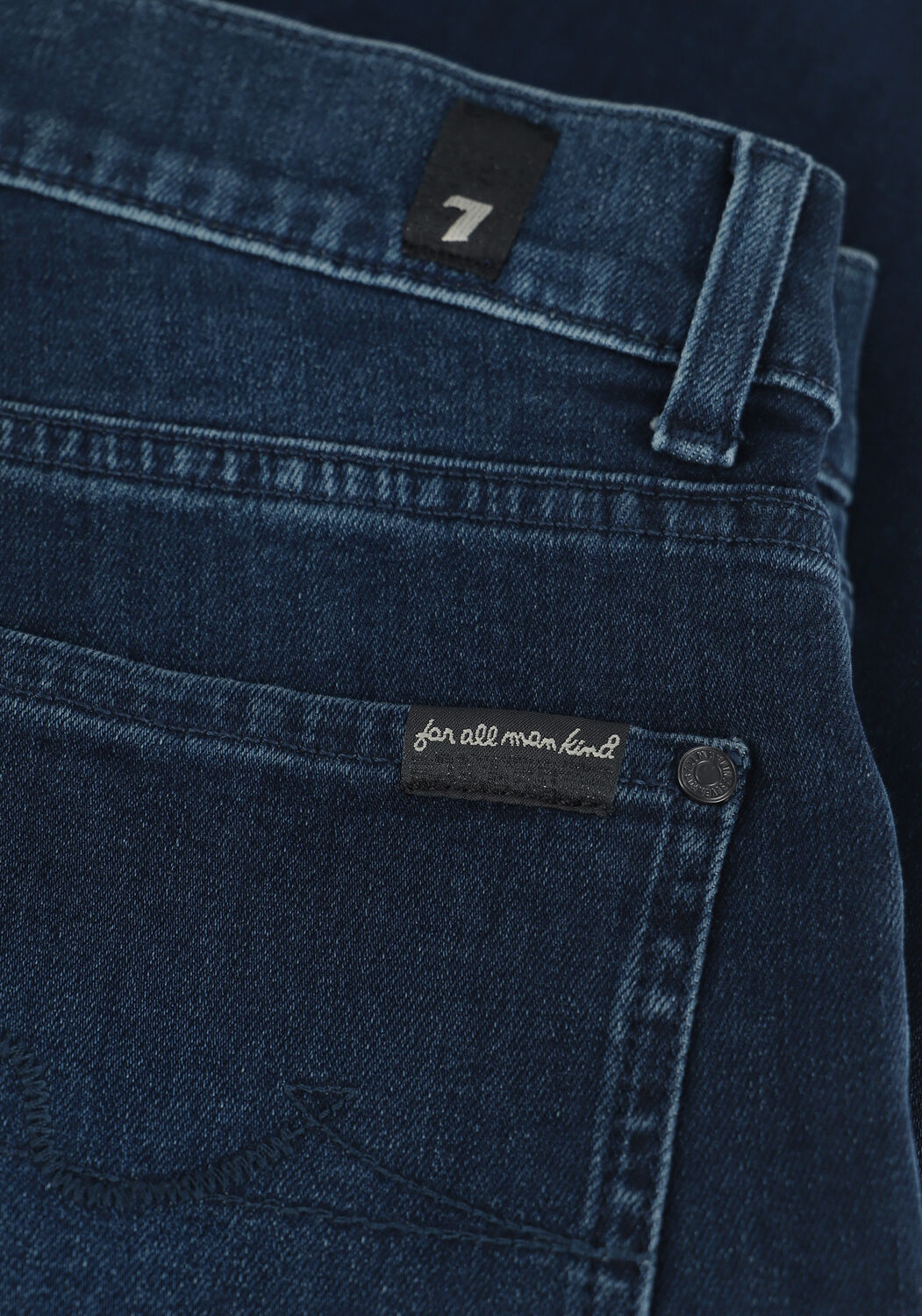 Blauwe 7 FOR ALL MANKIND Slim fit jeans SLIMMY TAPERED LUXE PERFORMANC - large