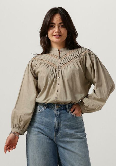 CIRCLE OF TRUST TRIXIE BLOUSE Blouses en argent - large