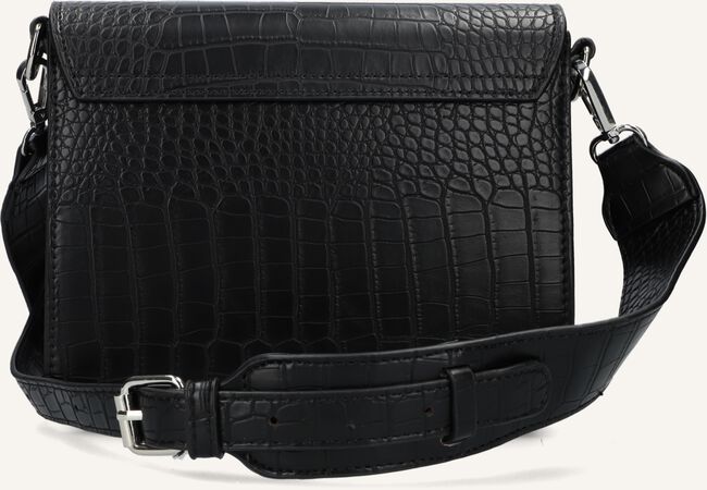 Zwarte HVISK Schoudertas CAYMAN POCKET CROCO Zwarte HVISK Schoudertas CAYMAN POCKET CROCO - large