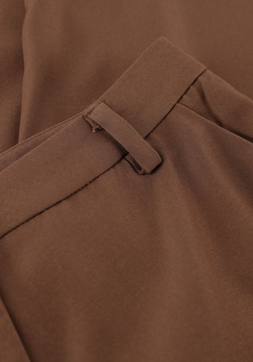 MINUS Pantalon LIVINA STRAIGHT LEG PANT en marron - large