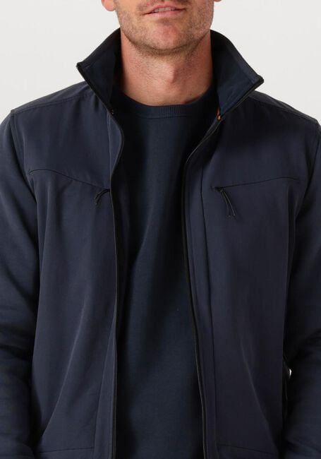 Donkerblauwe PME LEGEND Sweater INTERLOCK SWEAT HYBRID - large