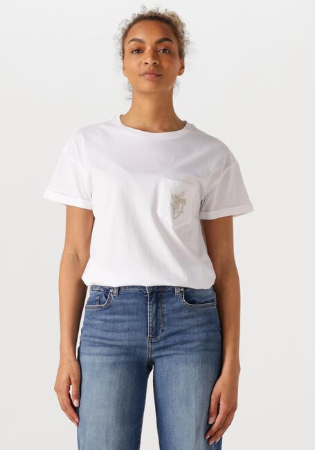 LIU JO T-shirt ECS T-SHIRT MODA M/C en blanc - large