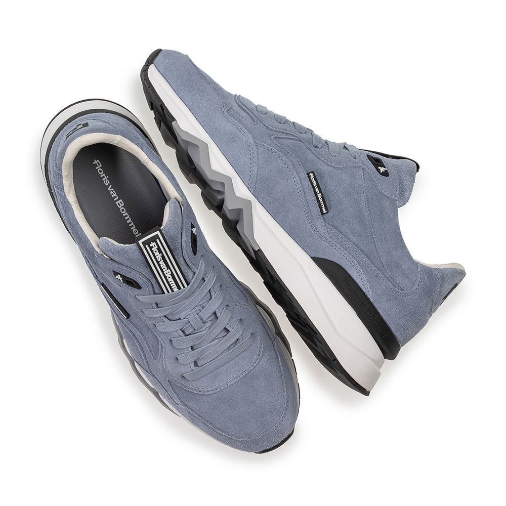 Blauwe FLORIS VAN BOMMEL Sneakers De Zager 10.06 - medium