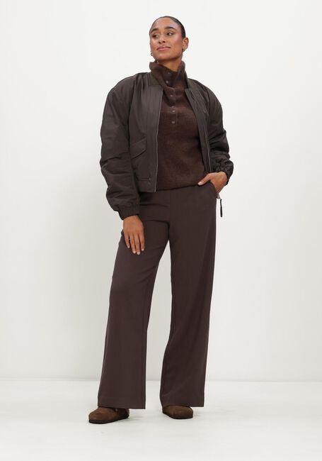 MSCH COPENHAGEN Pantalon MSCHMACY MICHELLE HW WIDE PANTS REGULAR en marron - large