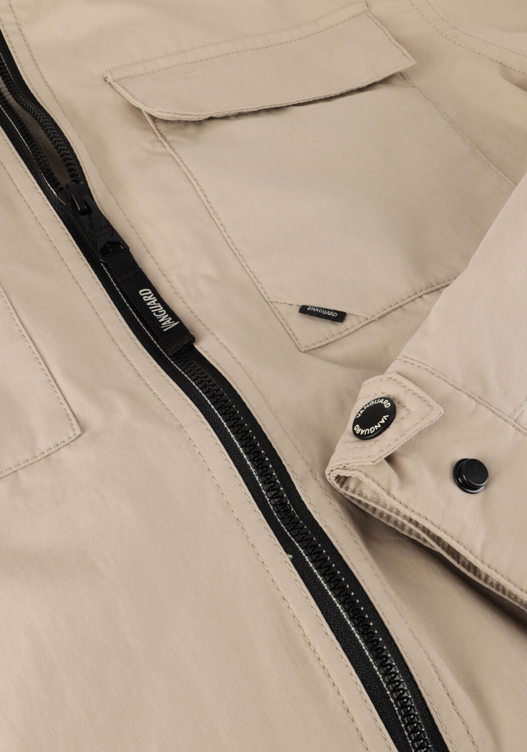 VANGUARD Jack SHORT JACKET MECH COTTON RACECHASE en beige - large