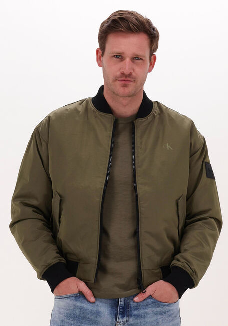 CALVIN KLEIN Jack REVERSIBLE BOMBER JACKET Olive - large