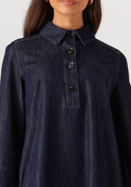 SECOND FEMALE Mini robe DERA DENIM TUNIC DRESS Bleu foncé - large