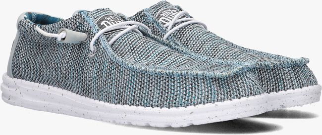 HEYDUDE WALLY SOX Chaussures à lacets en gris - large
