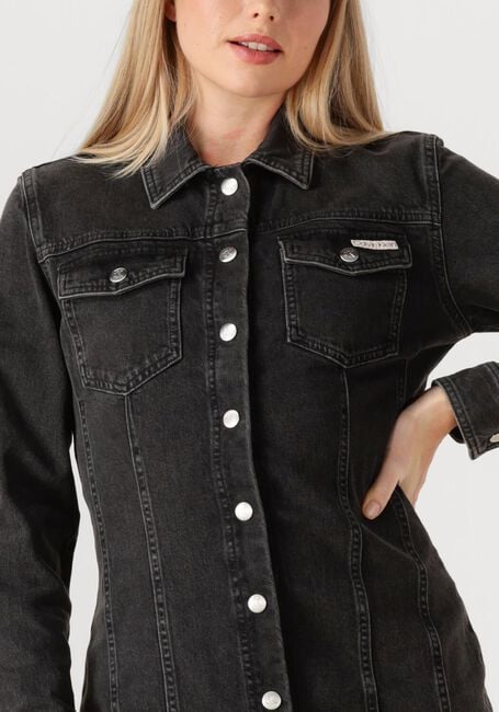CALVIN KLEIN Mini jurk LS DENIM MINI DRESS CK - large