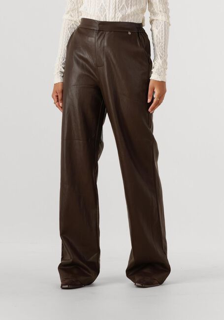 NUKUS Pantalon large FENNA PANTS en marron - large