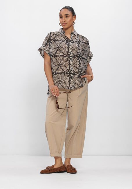 Zwarte SUMMUM  BLOUSE ETHNIC PRINT - large