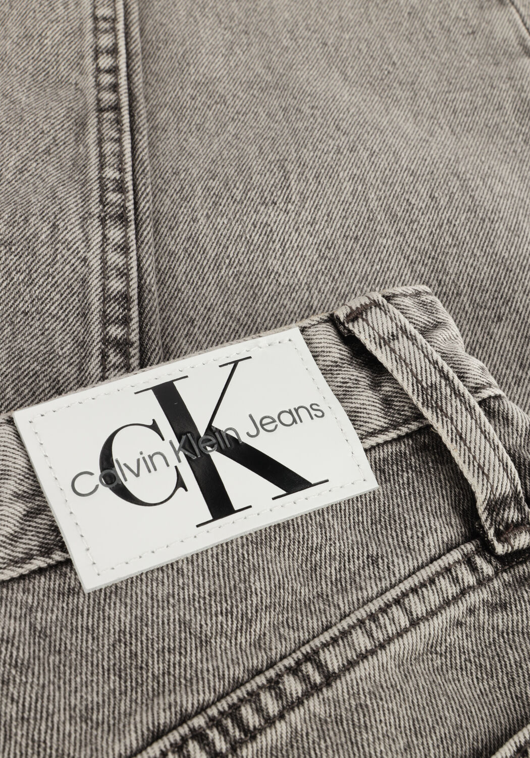 Grijze CALVIN KLEIN Mom jeans MOM JEAN - large