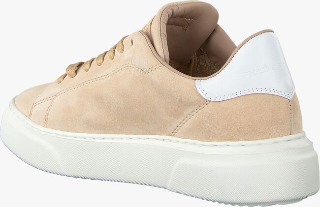 Beige PHILIPPE MODEL Lage sneakers TEMPLE FEMME - large