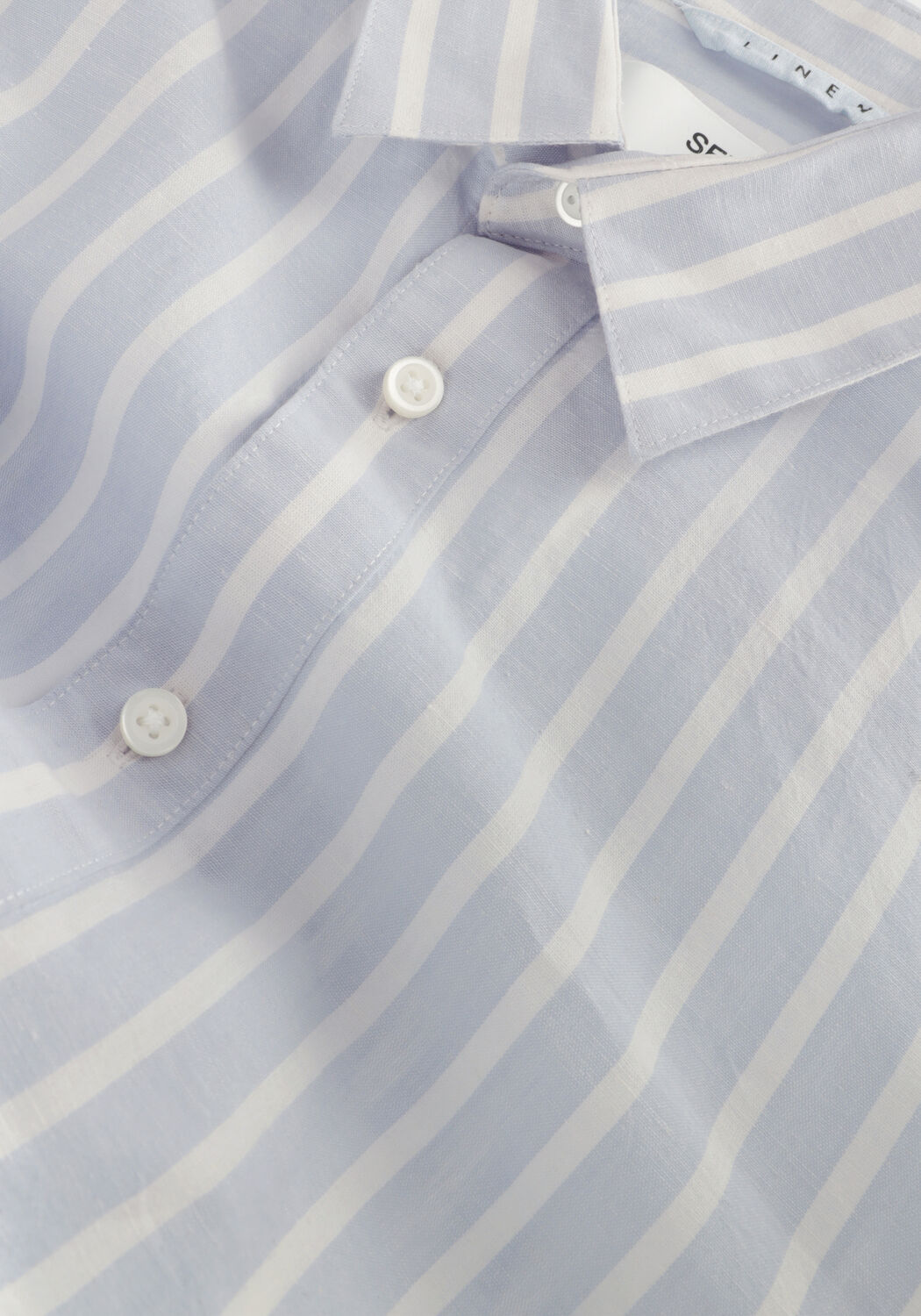 SELECTED MEN Chemise d&eacute;contract&eacute; SLHSLIM-SUN SHIRT LS NOOS Bleu clair - large