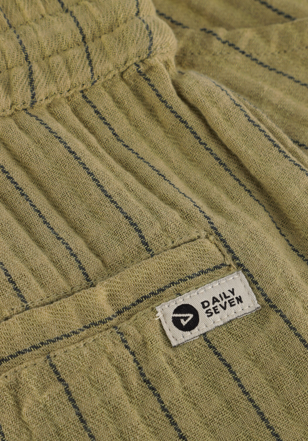 DAILY7 Pantalon courte SHORTS SMALL STRIPE Kaki - large