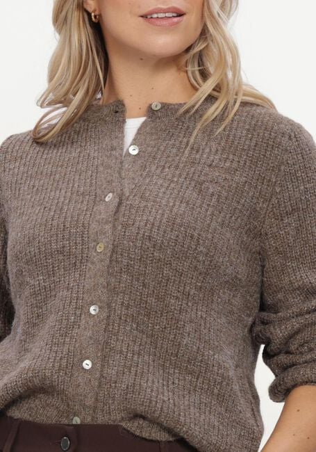 MODSTR&Ouml;M Gilet CRISMD CARDIGAN en marron - large