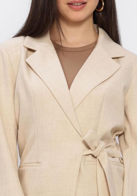NEO NOIR Blazer CARMIA MELANGE TIE BLAZER en beige - large
