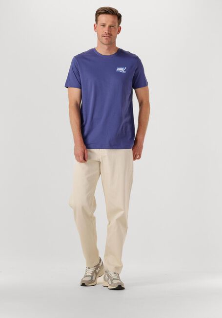 Blauwe STRØM Clothing T-shirt T-SHIRT - large