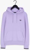 FRED PERRY Chandail TIPPED HOODED SWEATSHIRT Lilas