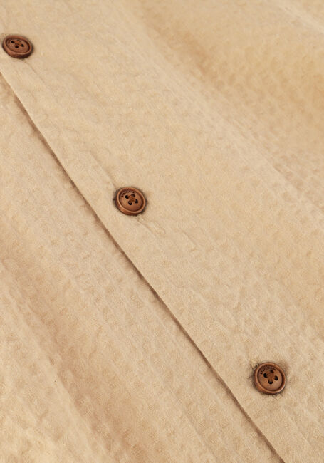 Camel ANERKJENDT Casual overhemd AKLEO S/S SEERSUCKER SHIRT Camel ANERKJENDT Casual overhemd AKLEO S/S SEERSUCKER SHIRT - large