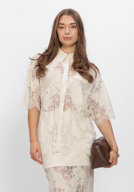 EDITED BELLA SHIRT Blouses en beige - large