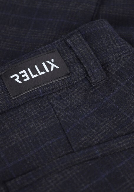 Donkerblauwe RELLIX Chino CHINO PANT CHECK Donkerblauwe RELLIX Chino CHINO PANT CHECK - large