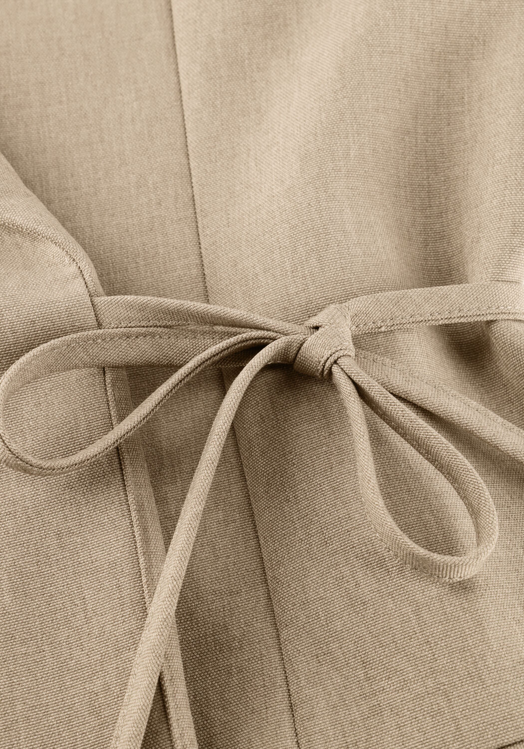 YDENCE Mini robe DRESS APRIL en beige - large