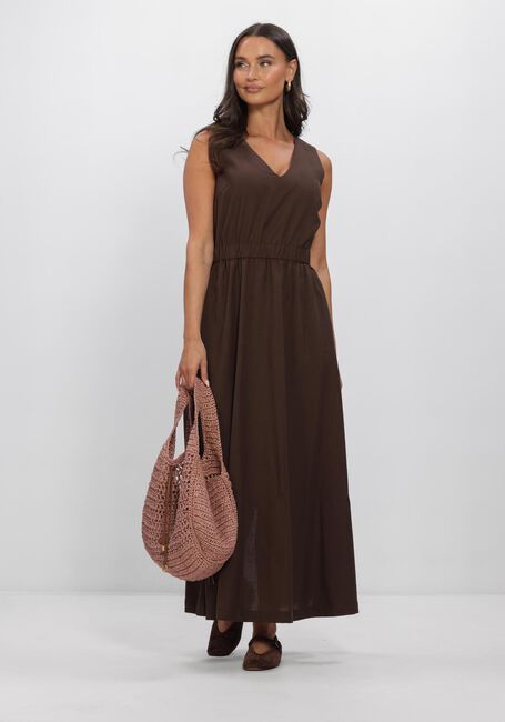 AIMEE THE LABEL MELINAHS DRESS Robes en marron - large