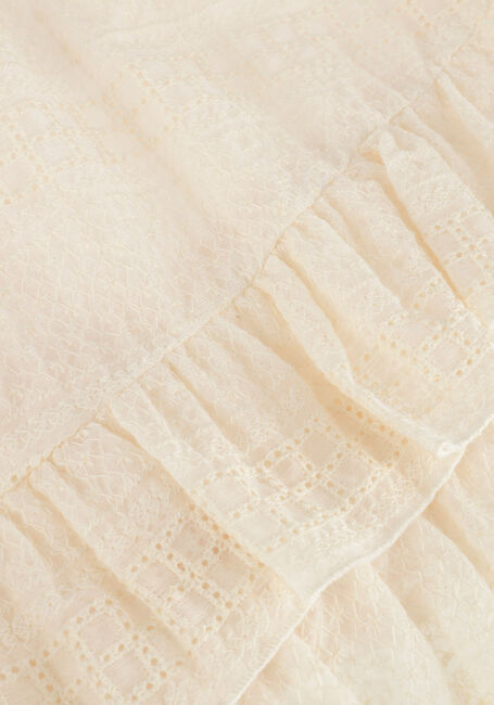 Ecru NOBELL Minirok NAIA SHORT SKIRT EMBROIDERED CHIFFON - large