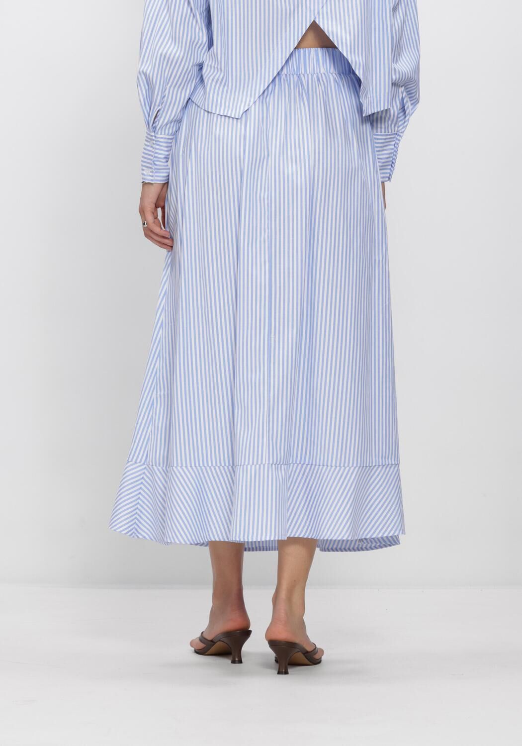 Lichtblauwe NOTRE-V Maxirok NV-HILKA - large