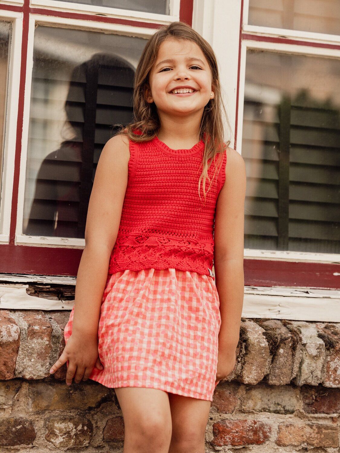 LOOXS Little Haut 2611-7328 en rouge - large