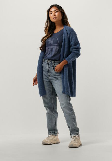 Blauwe MOS MOSH Vest MMTHORA LONG CARDIGAN - large